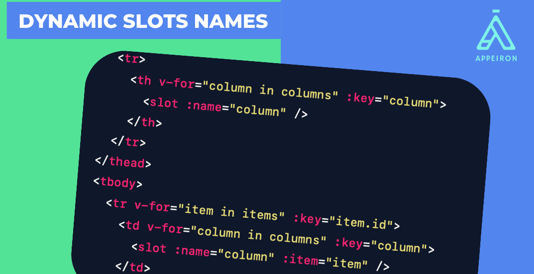 Dynamic Slot Names: A Cool Way to Make Your Vue Components More Flexible